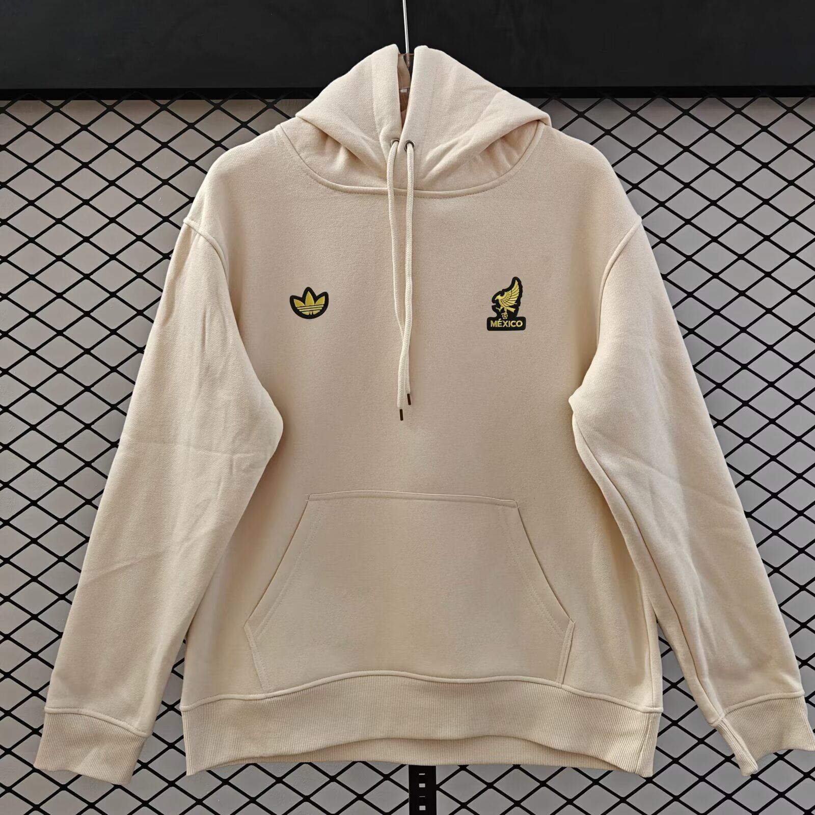 AAA Quality Mexico 26/27 Hoodie - Light Beige